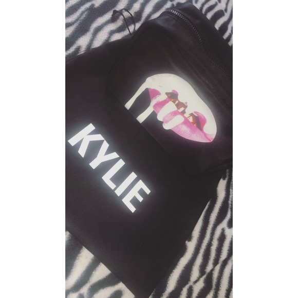 Kylie Cosmetics Handbags - Kylie Cosmetics Birthday Makeup Bag!!🖤